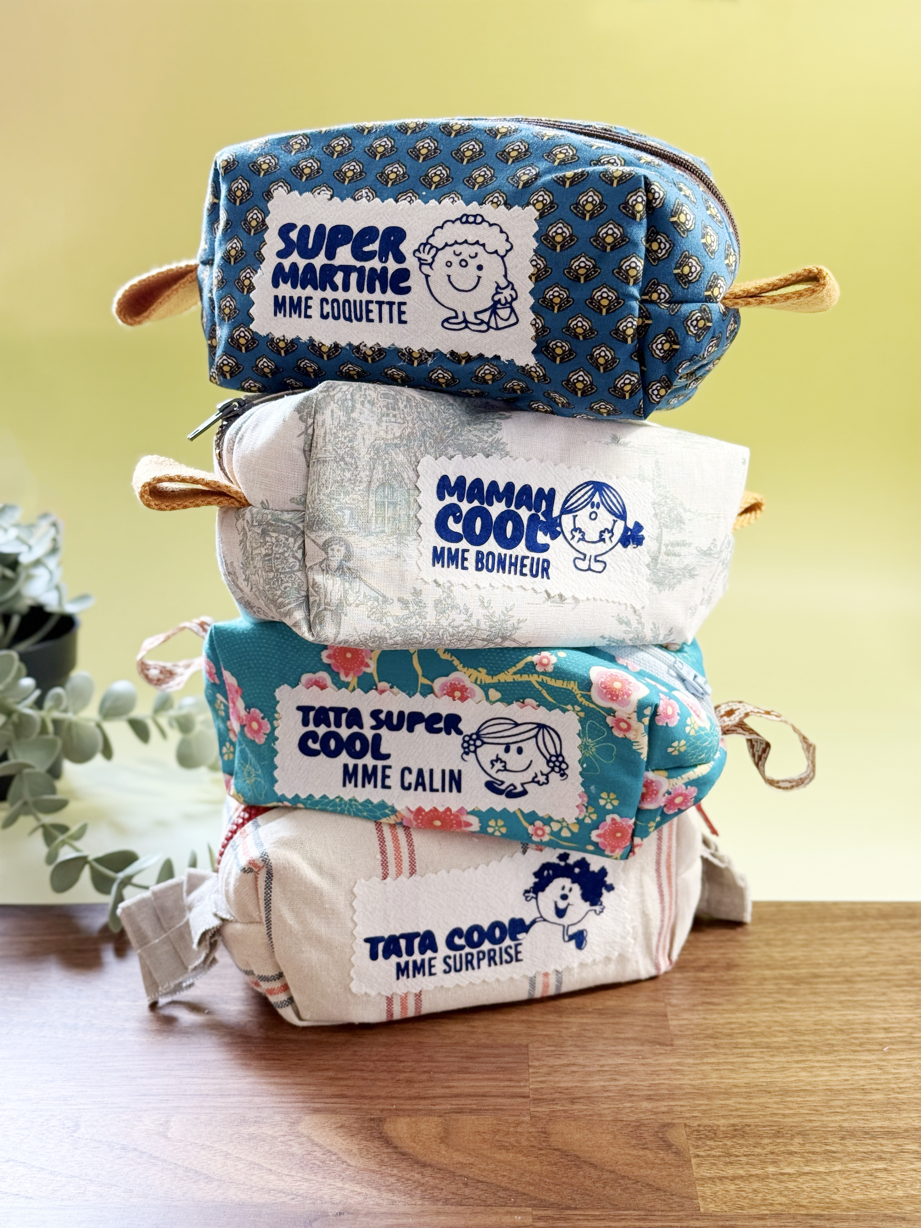 🧵 Pochette personnalisée – Votre histoire en tissu