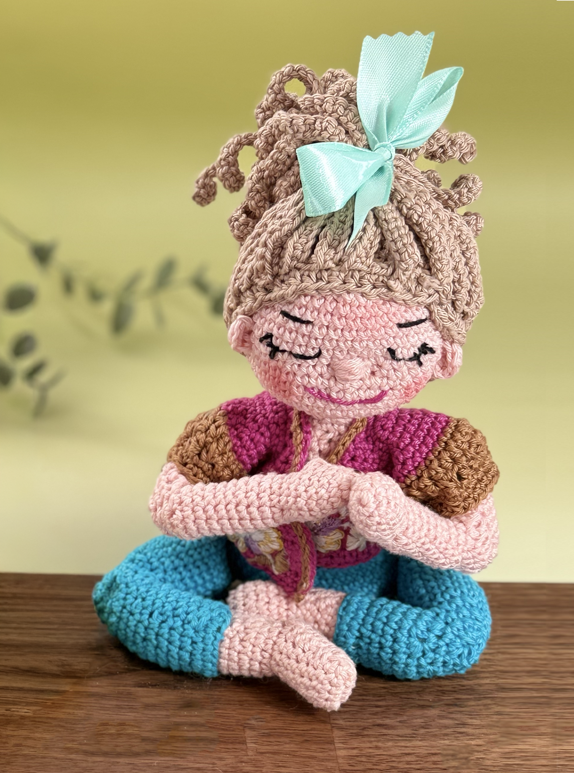 🧘‍♀️ Mini Yogi Anaïs – Pièce unique #149