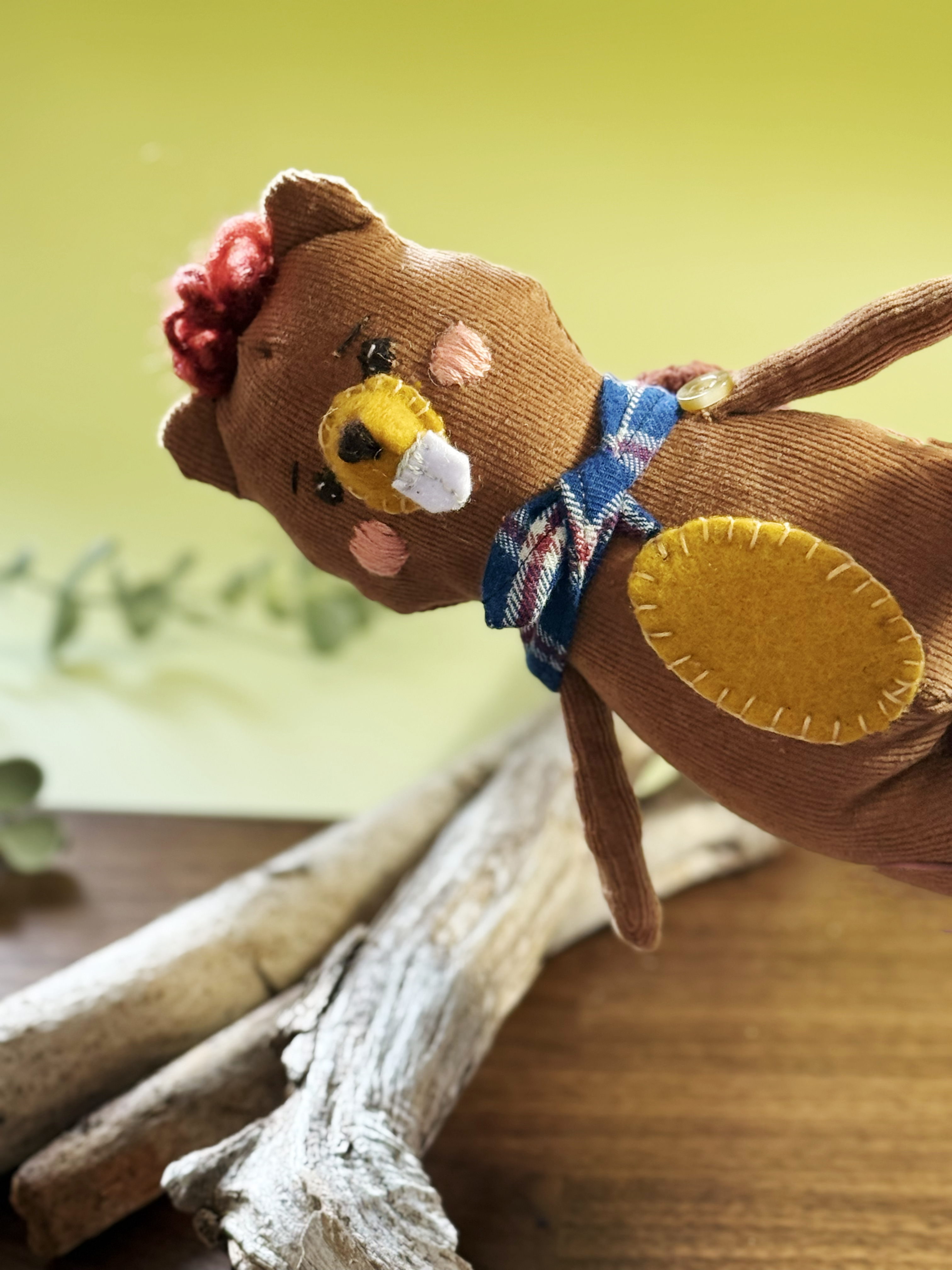 🐾 Castor Loulou – Pièce unique #143