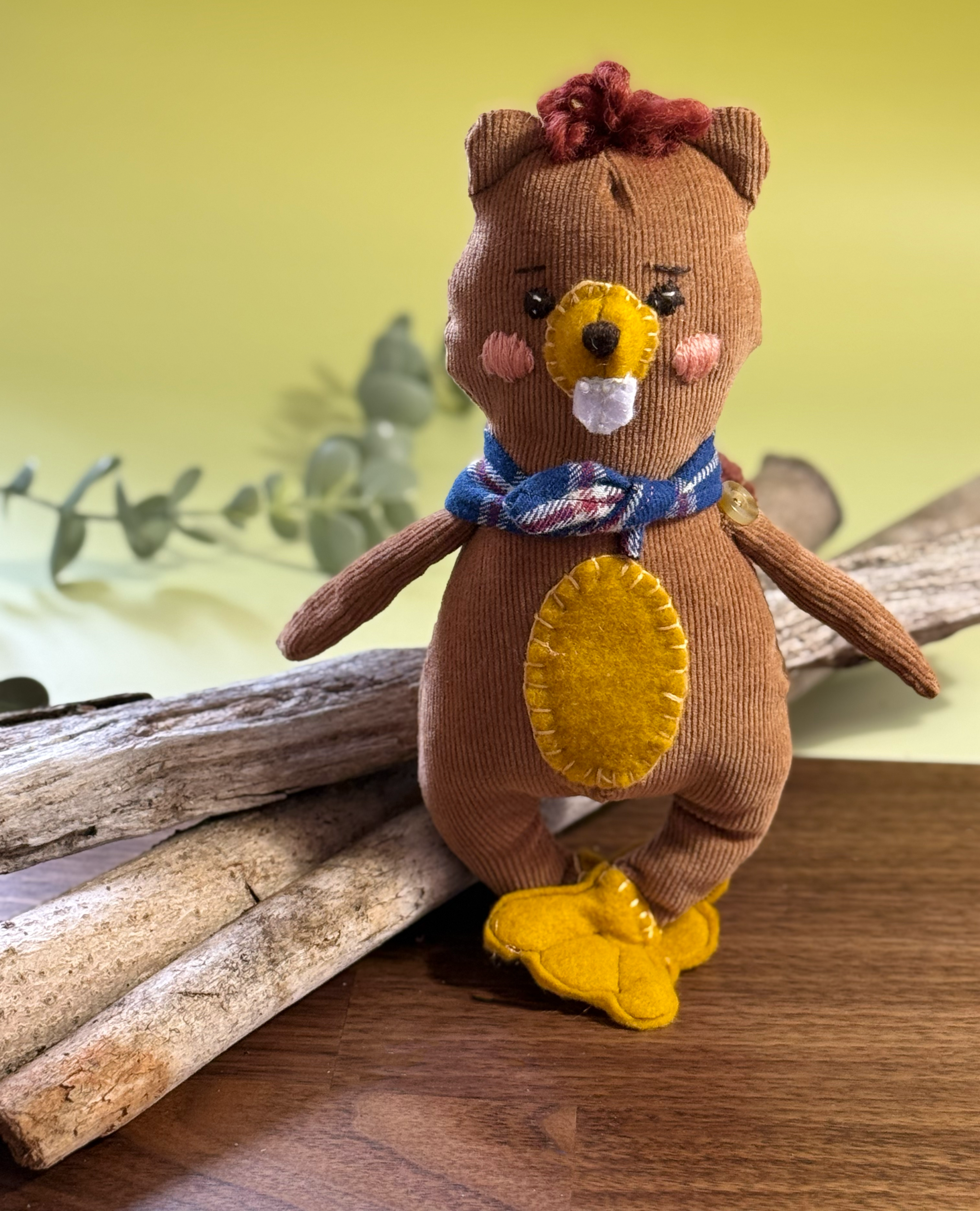 🐾 Castor Loulou – Pièce unique #143