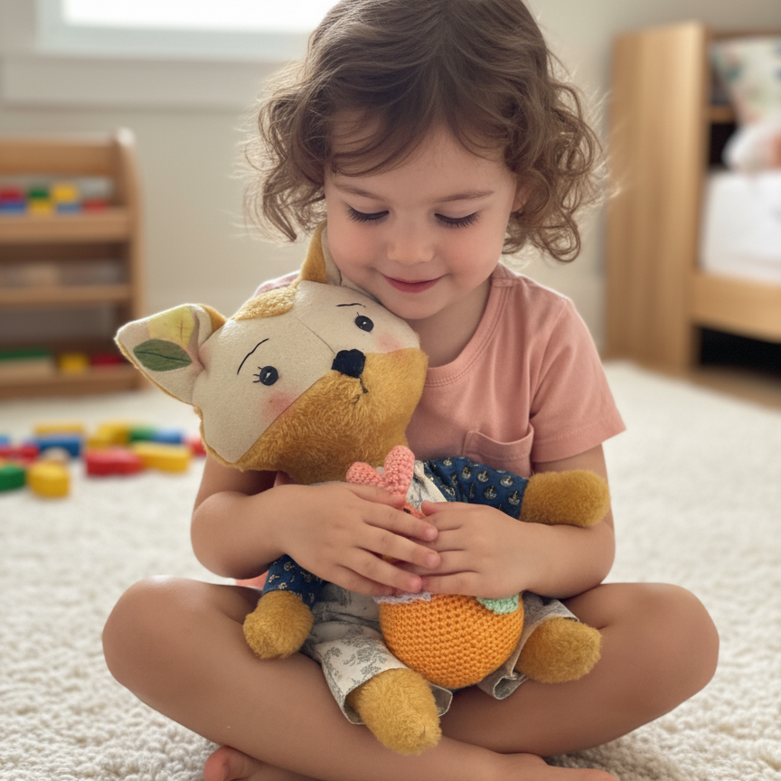 Le duo inséparable – Renard & Poule – Pièces uniques #082 & #083