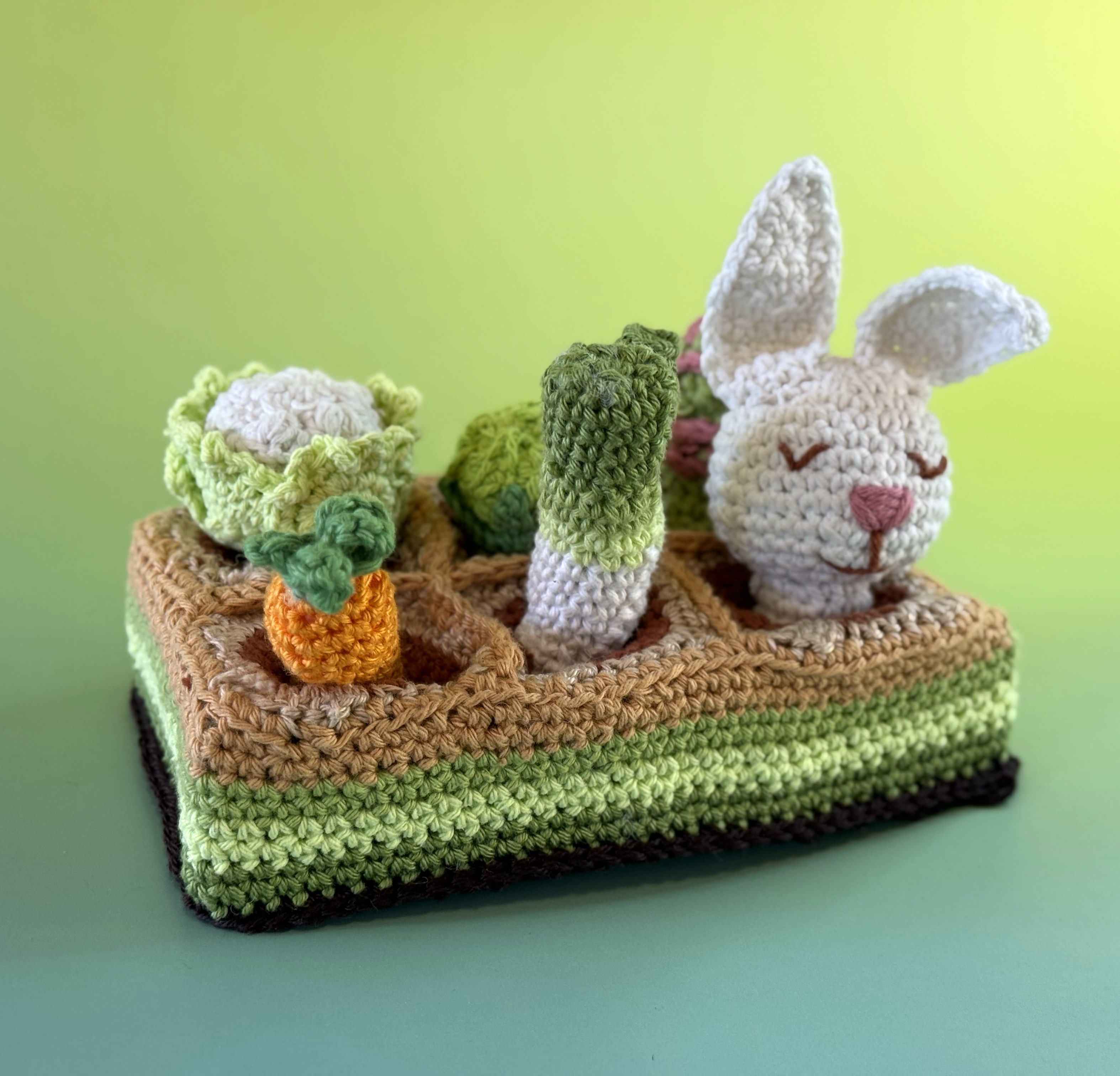 Jardin Secret à Crocheter – Pièce unique #059