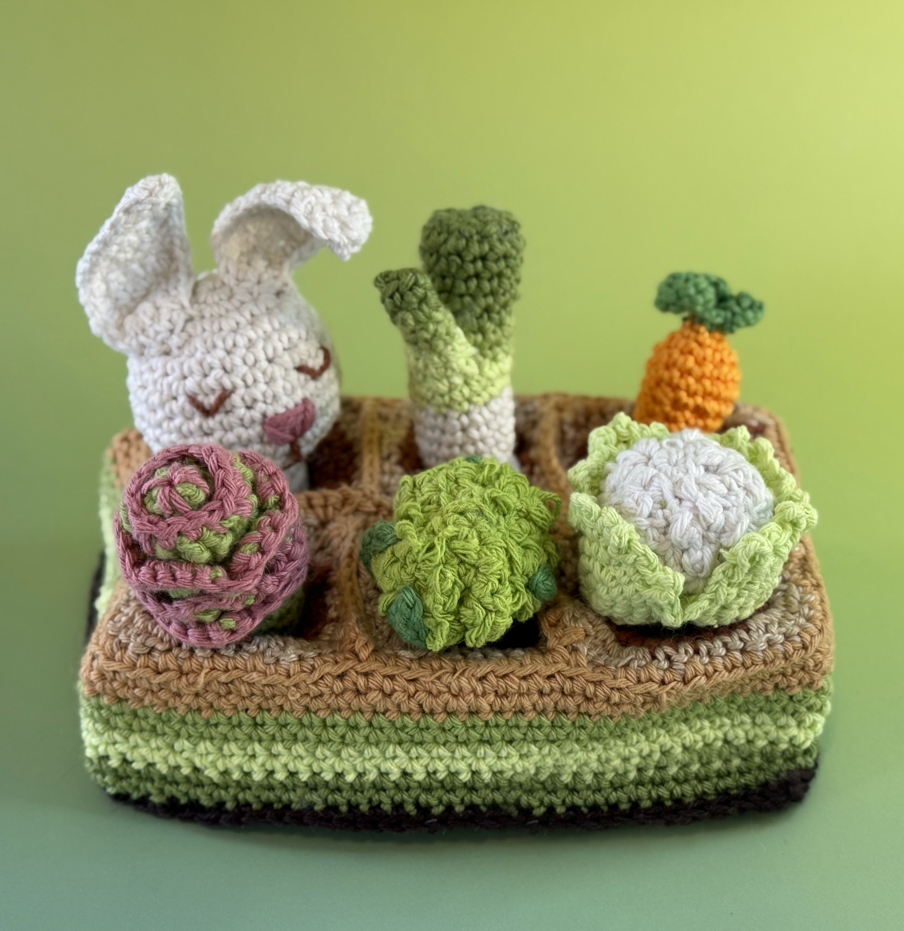 Jardin Secret à Crocheter – Pièce unique #059
