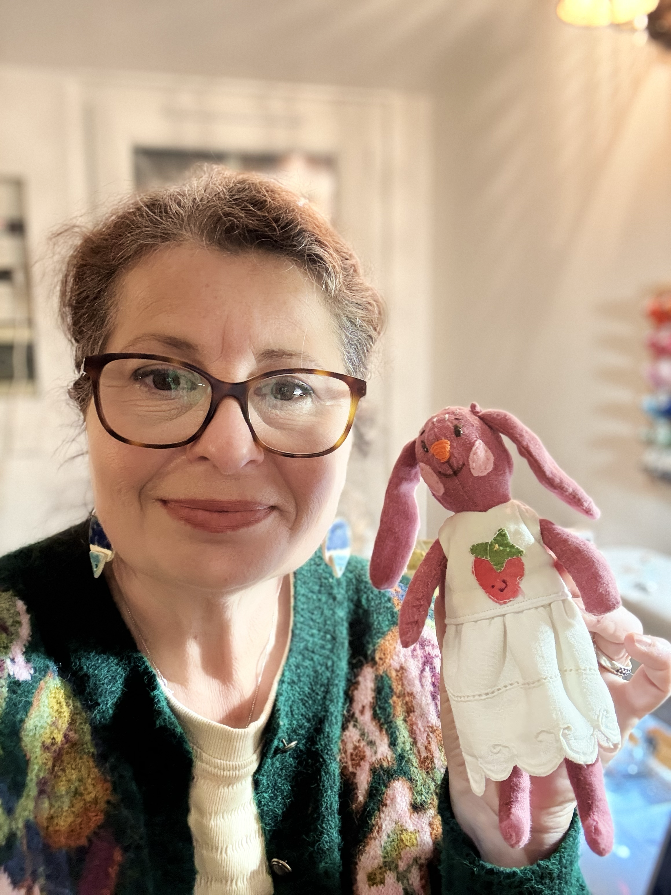 🐰 Lapinette Fraise – Sur-mesure comme vous