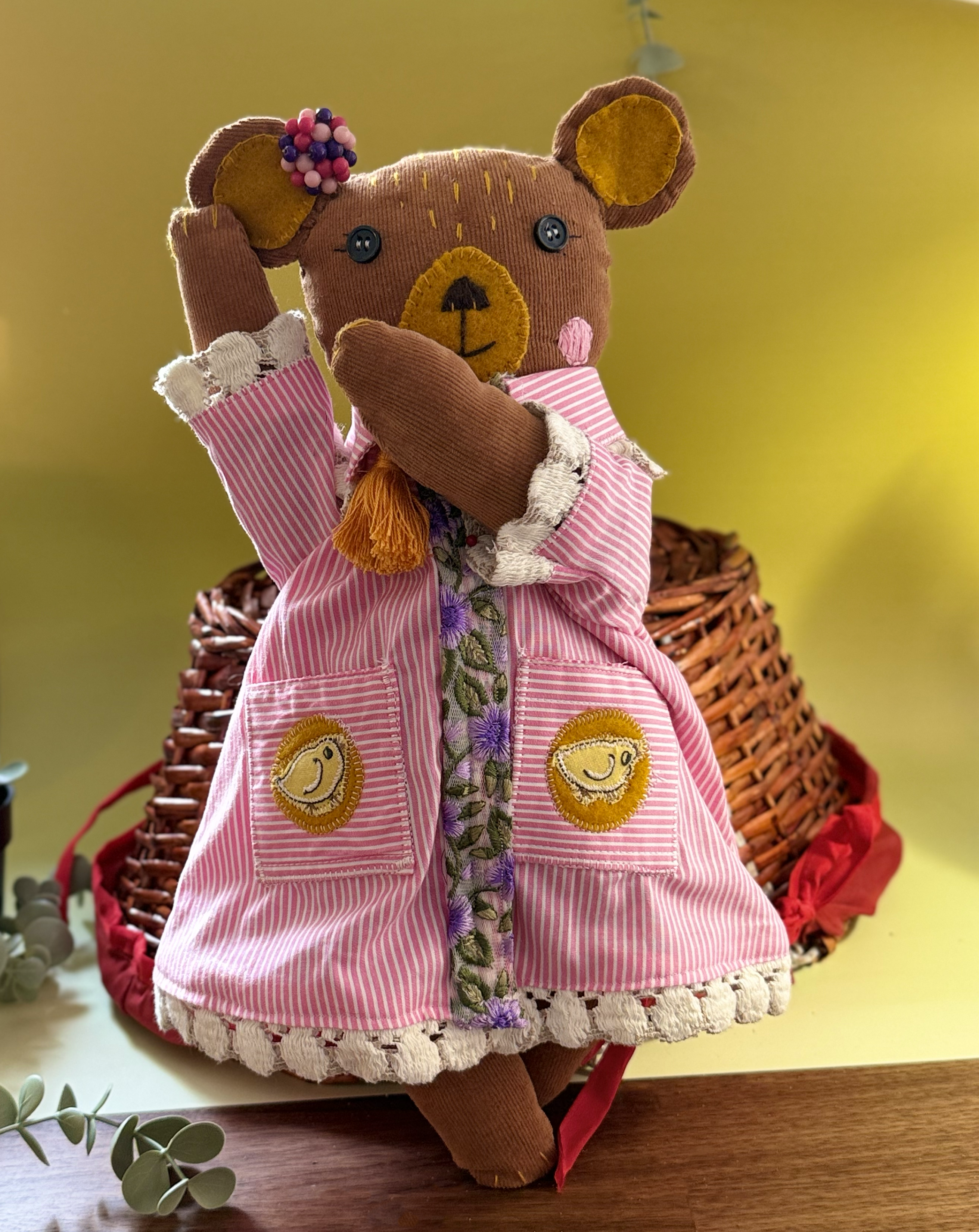 Oursonne Rosie – Pièce unique #140