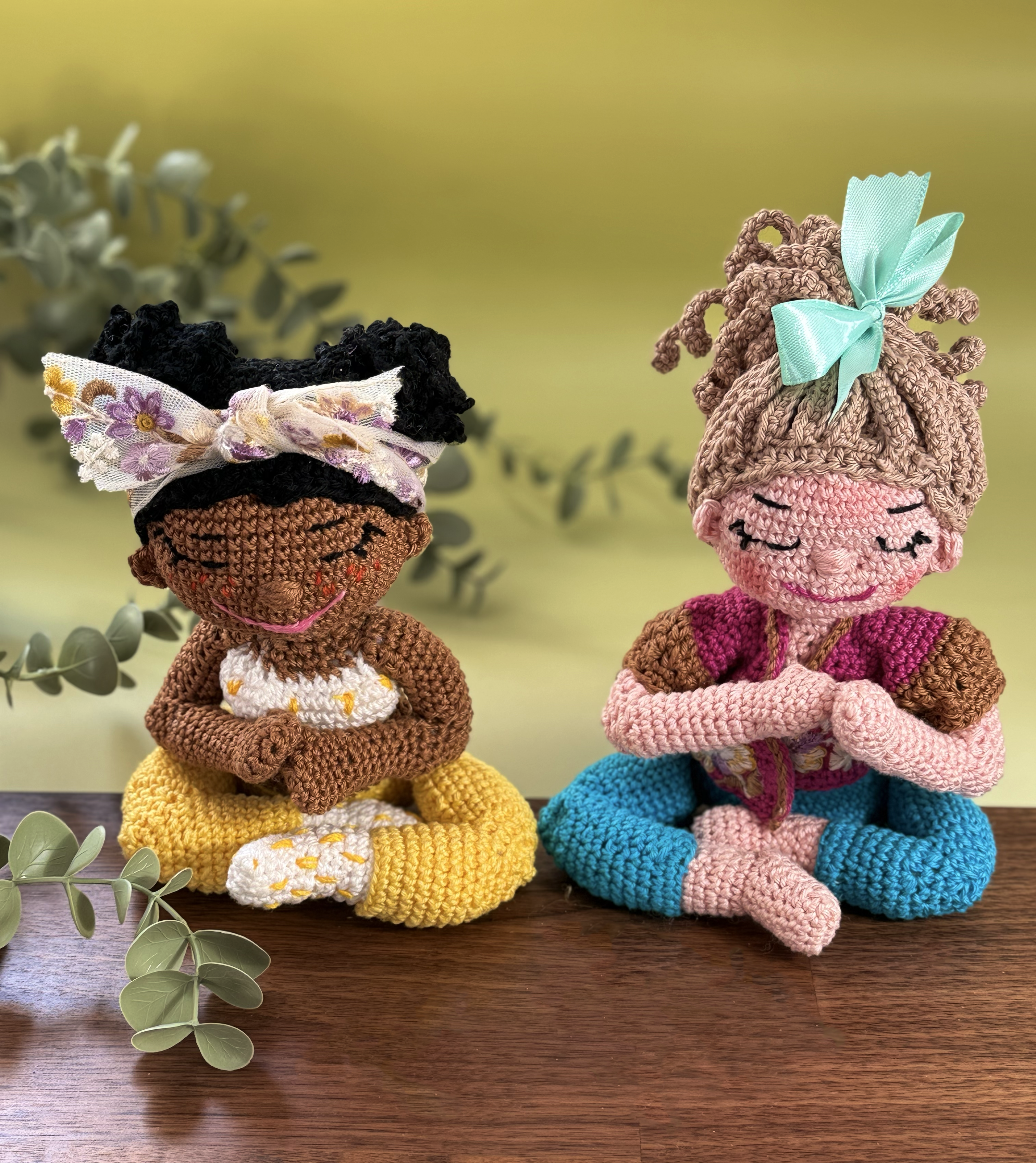 🧘‍♀️ Mini Yogi Lila – Pièce unique #146